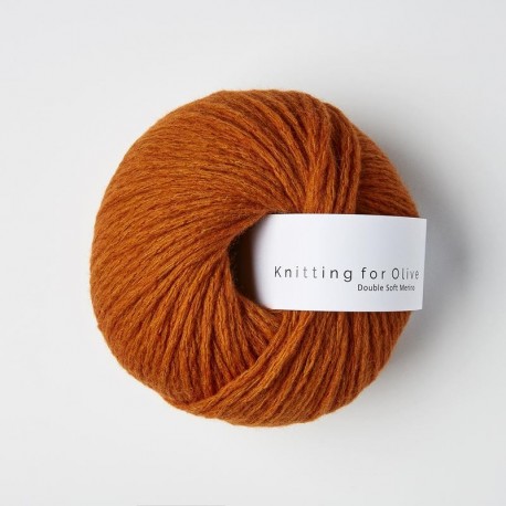 Knitting for Olive Double Soft Merino Burnt Orange