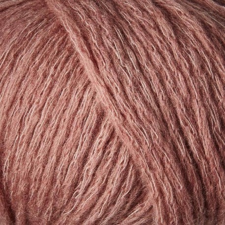 Knitting for Olive Double Soft Merino Plum Rose Detail