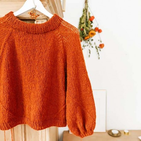 Rust Knitwear Cloud Nine Sweater