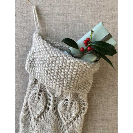Le Knit Dahlia Weihnachtsstrumpf Wollpaket