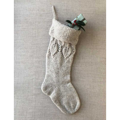 Le Knit Dahlia Weihnachtsstrumpf Wollpaket