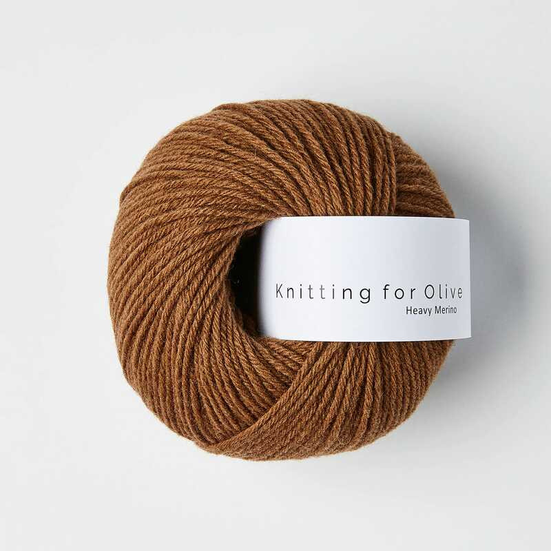Knitting for Olive Heavy Merino Soft Cognac