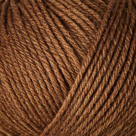 Knitting for Olive Heavy Merino Soft Cognac Detail