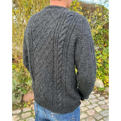 Petite Knit Moby Sweater Man Wollpaket