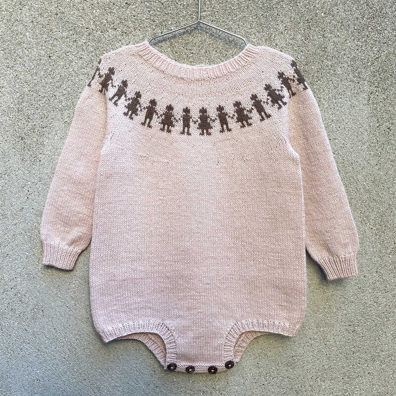 Knitting for Olive Unicef Romper Strickset