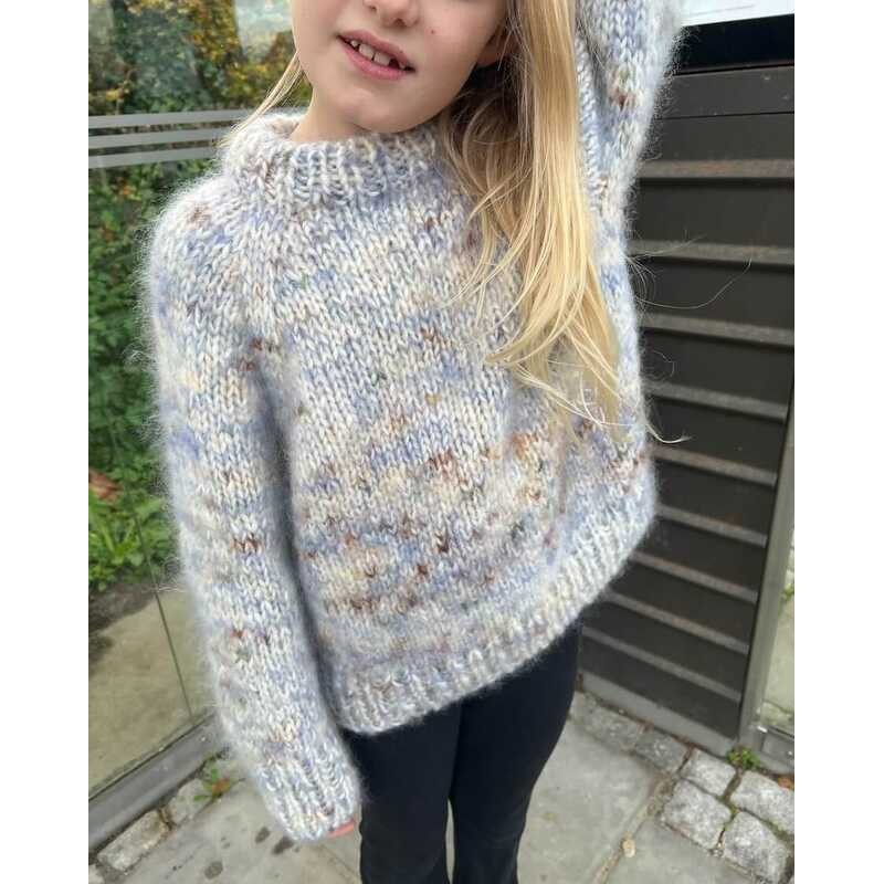 Petite Knit Marble Sweater Junior Wollpaket