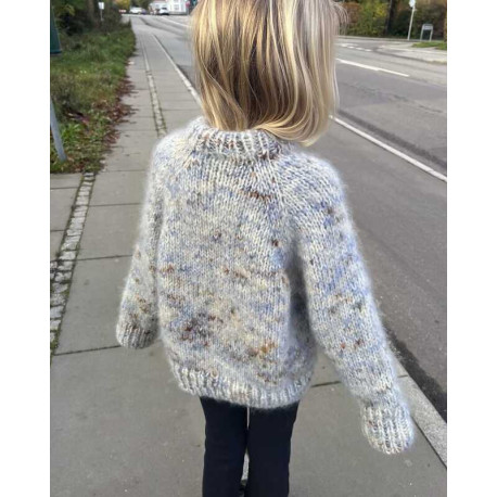 Petite Knit Marble Sweater Junior Wollpaket