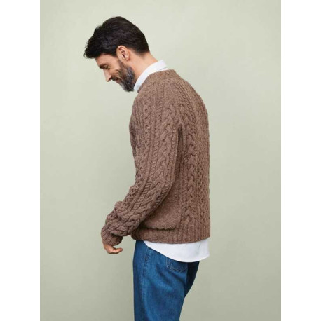 Sandnes 2214 3  Wilbur Pullover Herren Strickset