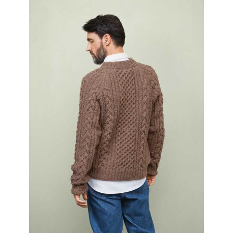 Sandnes 2214 3  Wilbur Pullover Herren Strickset