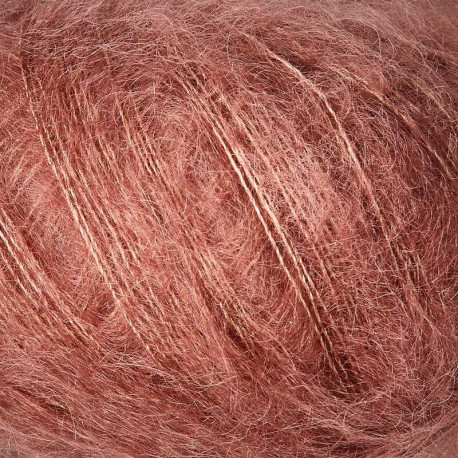 Knitting for Olive Soft Silk Mohair  Plum Rose