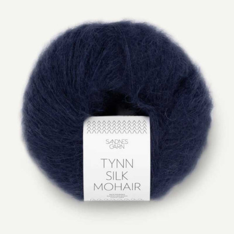 Sandnes Tynn Silk Mohair Dyp Marine 5581