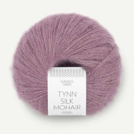 Sandnes Tynn Silk Mohair Rosa Lavendel 4632