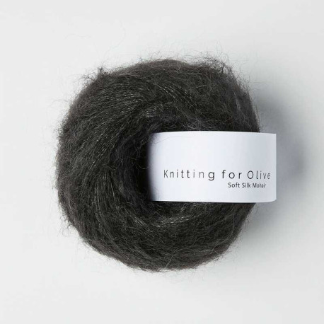 Knitting for Olive Soft Silk Mohair Midnight