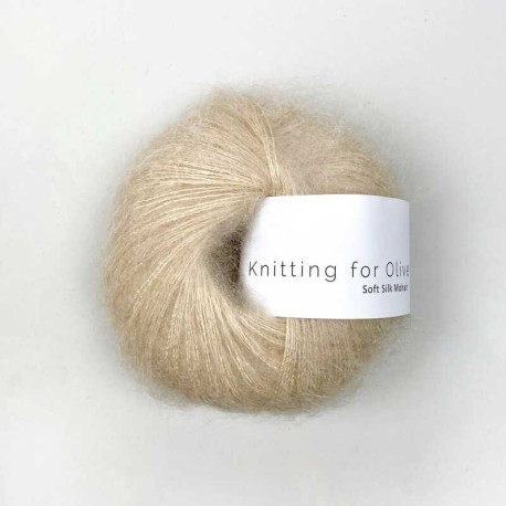 Knitting for Olive Soft Silk Mohair Wheat
