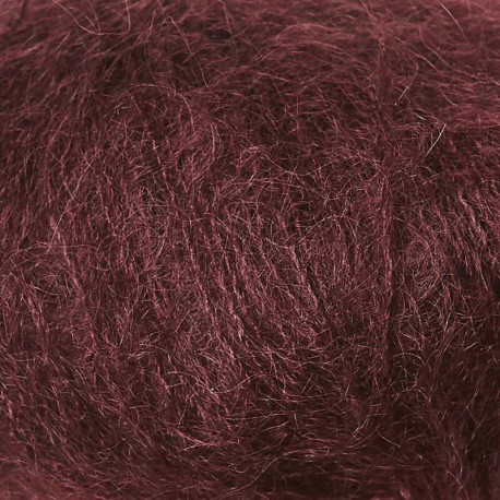 Knitting for Olive Soft Silk Mohair Bordeaux Detail