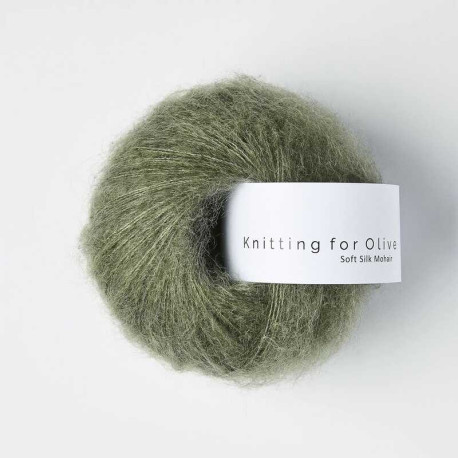 Knitting for Olive Soft Silk Mohair Dusty Sea Green