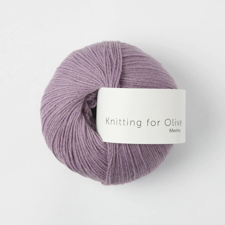 Knitting for Olive Merino Artichoke Purple