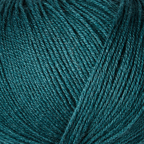 Knitting for Olive Merino Petroleum Green Detail