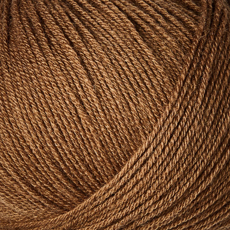 Knitting for Olive Merino Soft Cognac Detail