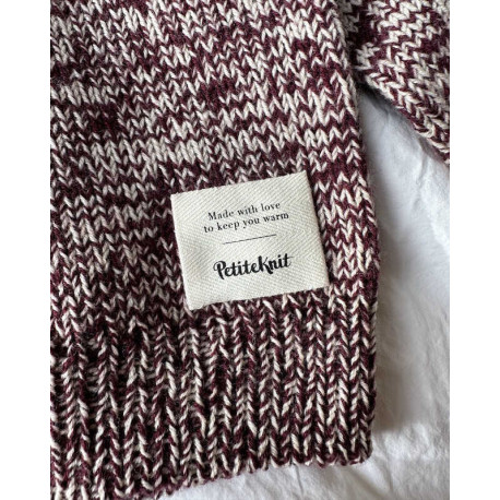 Petite Knit Melange Sweater Junior Wollpaket