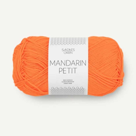 Sandnes Mandarin Petit Orange Tiger 3009 Preorder