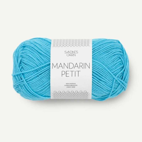 Sandnes Mandarin Petit -Turkis 6315 Preorder