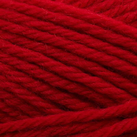 Filcolana Peruvian Highland Wool Chinese Red 218 Detail