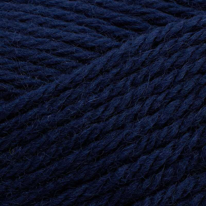 Filcolana Peruvian Highland Wool Navy Blue 145 Detail