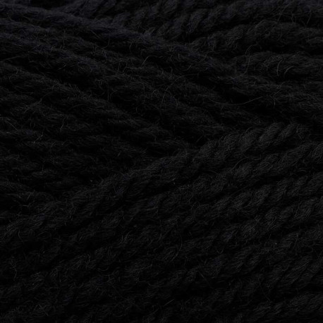 Filcolana Peruvian Highland Wool Black 102 Detail
