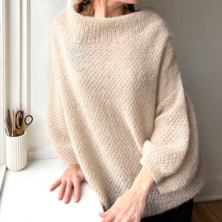 Refined Knitwear Fungus Sweater Collar Wollpaket
