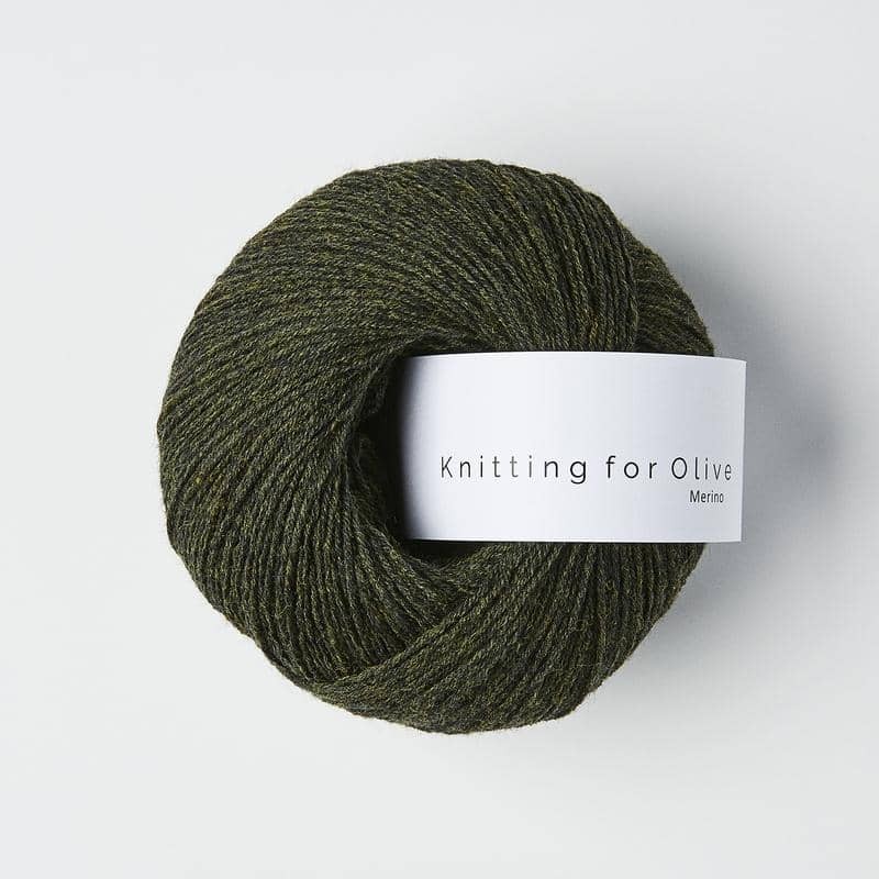 Knitting for Olive Slate Green