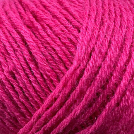 Knitting for Olive Merino Pink Daisies Detail