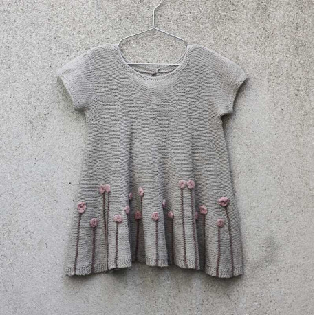 Knitting for Olive Flower Dress Wollpaket