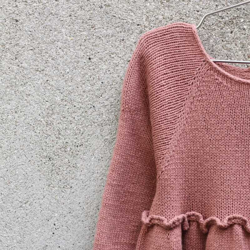 Knitting for Olive Tot Dress Wollpaket