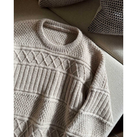 Petite Knit Ingrid Sweater Man Wollpaket