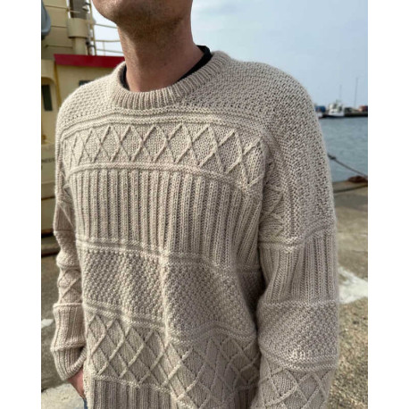 Petite Knit Ingrid Sweater Man Wollpaket
