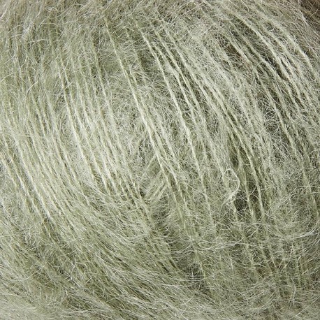 Knitting for Olive Soft Silk Mohair Dusty Artichoke Detail
