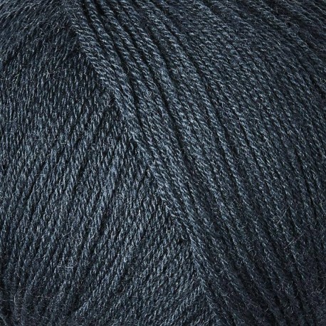 Knitting for Olive Merino Deep Petroleum Blue Detail