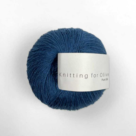 Knitting for Olive Pure Silk Blue Tit