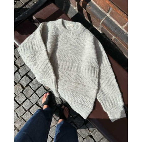 Petite Knit Storm Sweater Wollpaket