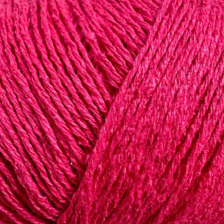 Knitting for Olive Pure Silk Pink Daisies Detail