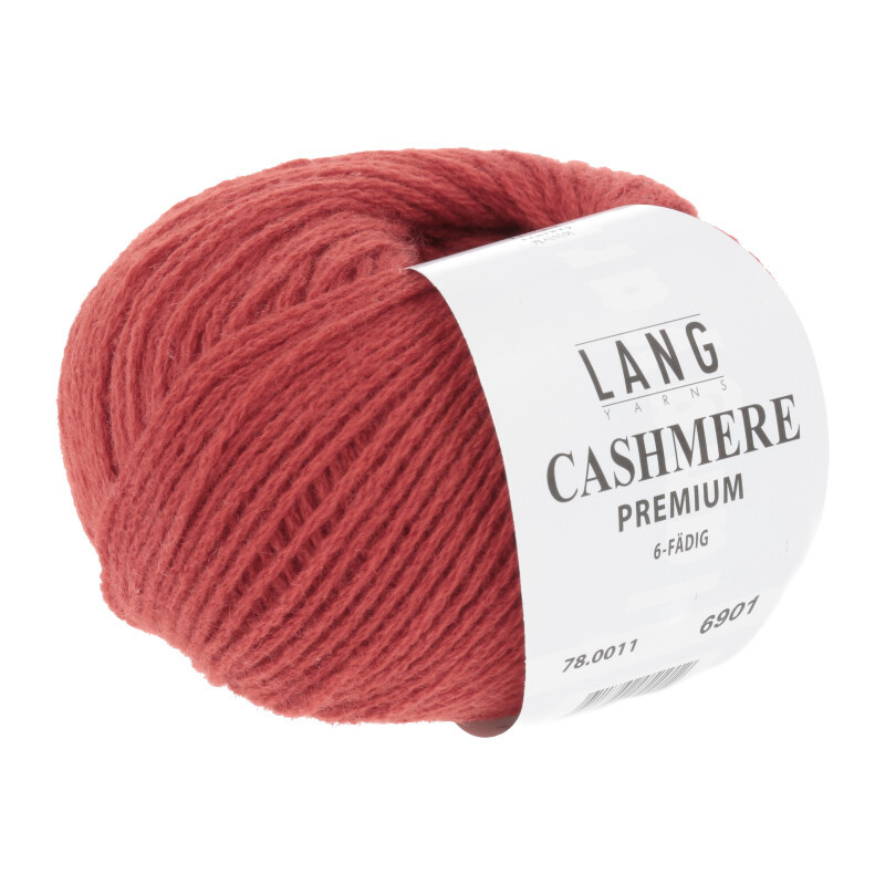 Lang Yarns Cashmere Premium Ziegelrot 00011 Preorder