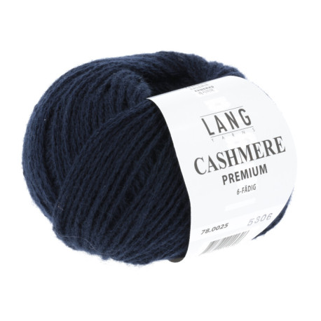 Lang Yarns Cashmere Premium Navy 0025 Preorder
