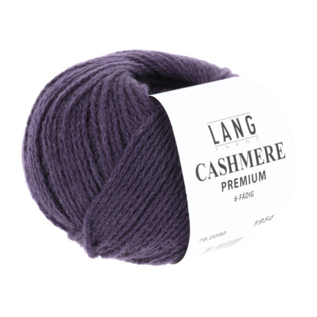 Lang Yarns Cashmere Premium Violett 0090 Preorder