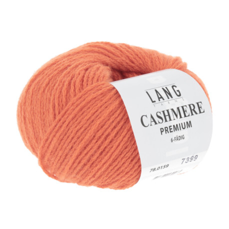 Lang Yarns Cashmere Premium Orange 0159 Preorder