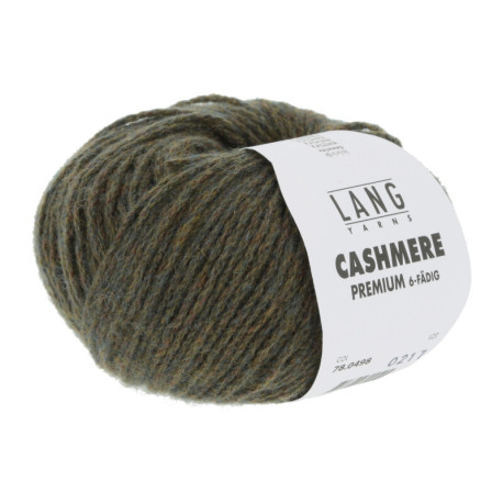 Lang Yarns Cashmere Premium Olive Chante Claire 0498
 Preorder