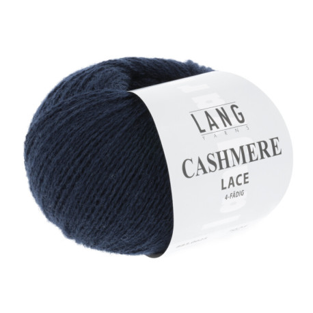 Lang Yarns Cashmere Lace Navy 0025 Preorder