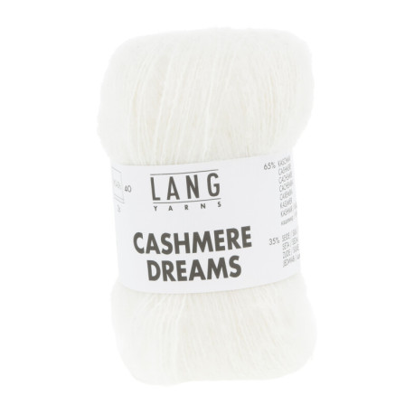 Lang Yarns Cashmere Dreams Weiss 0001