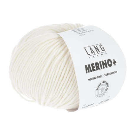 Lang Yarns Merino+ - Offwhite 0002