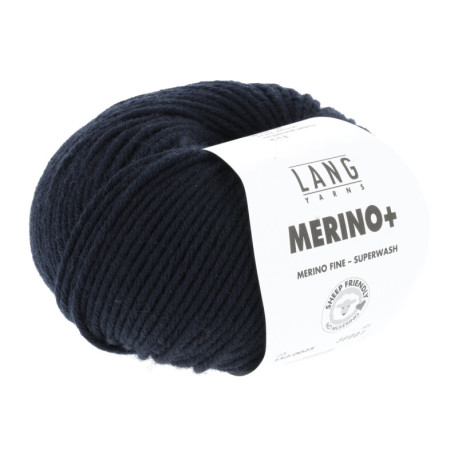 Lang Yarns Merino+  Navy 0025